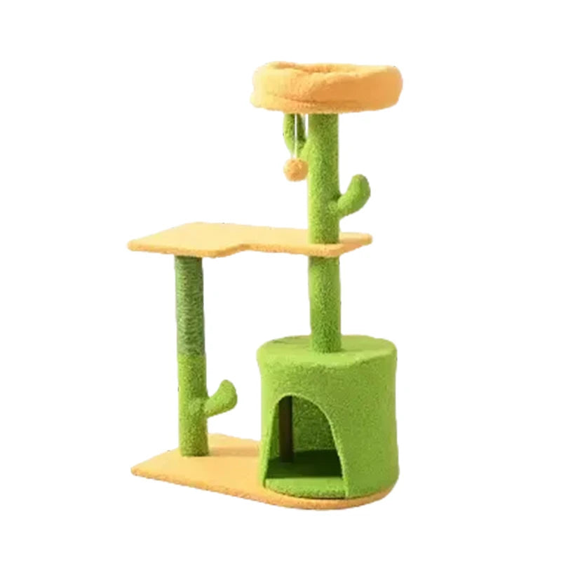 YXT 190cm Large Cat Tree Tower Home Furniture Cat Tower Pets Hammock Sisal Cat Scratching Post Climbing Frame Toy Spacious Perch