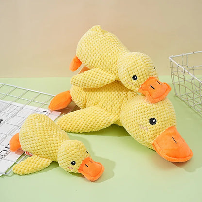 Squeaky Duck Plush – Durable, Teeth-Grinding Relief for Dogs
