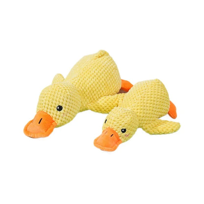 Squeaky Duck Plush – Durable, Teeth-Grinding Relief for Dogs