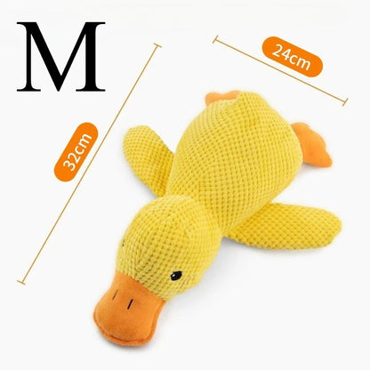 Squeaky Duck Plush – Durable, Teeth-Grinding Relief for Dogs