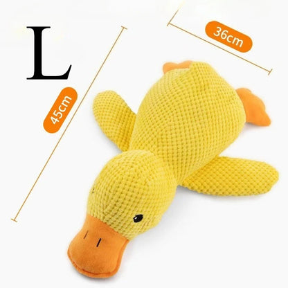 Squeaky Duck Plush – Durable, Teeth-Grinding Relief for Dogs